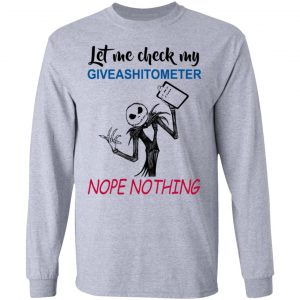Let Me Check My Giveashitometer Nope Nothing T-Shirts 18
