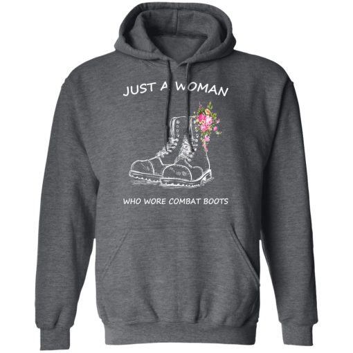 Just A Woman Who Wore Combat Boots T-Shirts - Image 12