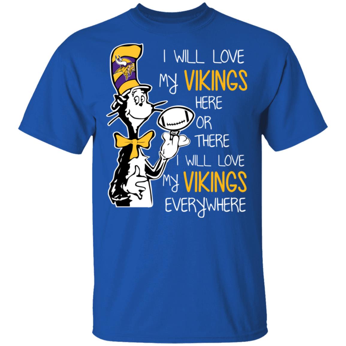 Mn Vikings Apparel Premium T-Shirt in 2023