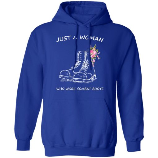 Just A Woman Who Wore Combat Boots T-Shirts - Image 13