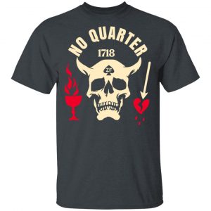 Black Beard No Quarter 1718 T-Shirts Hot Products 2