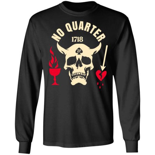 Black Beard No Quarter 1718 T-Shirts 3