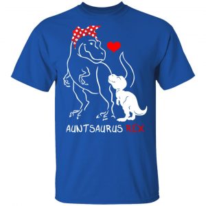 Dinosaurus Auntsaurus Rex Funny Aunt T-Shirts 15