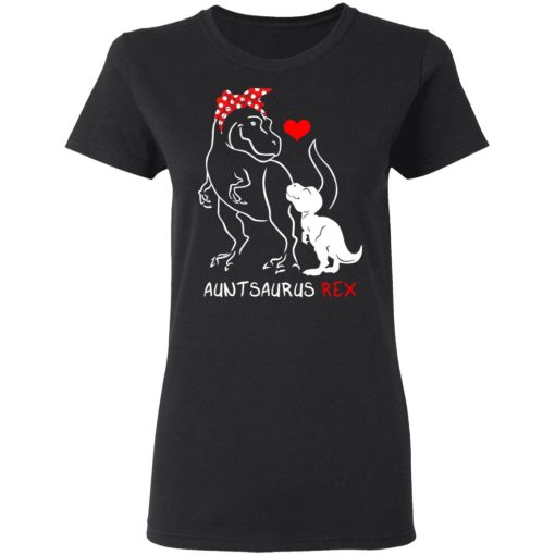 Dinosaurus Auntsaurus Rex Funny Aunt T-Shirts 2