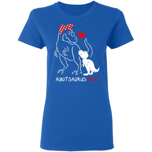 Dinosaurus Auntsaurus Rex Funny Aunt T-Shirts 8