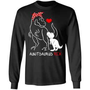 Dinosaurus Auntsaurus Rex Funny Aunt T-Shirts 21