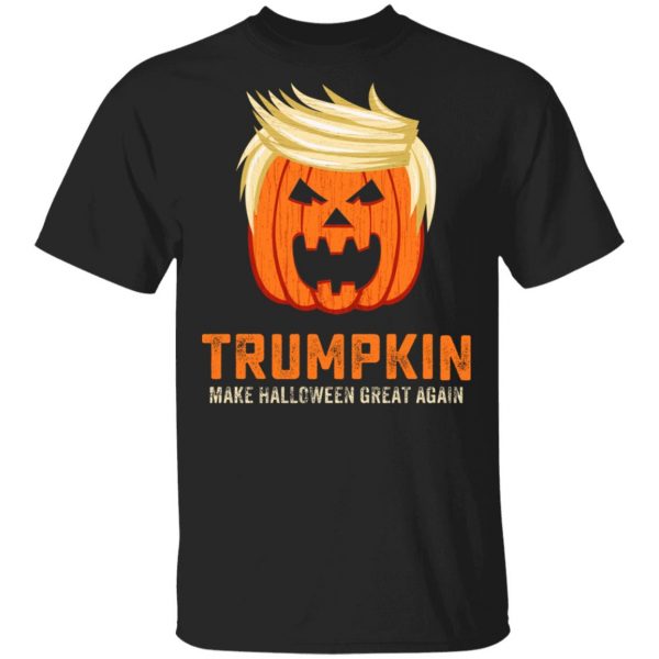 Donald Trump Trumpkin Make Halloween Great Again Halloween T-Shirts 1