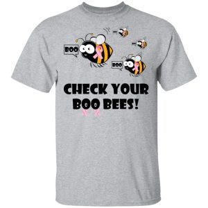 Breast Cancer Awareness Check Your Boo Bees T-Shirts 14