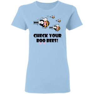 Breast Cancer Awareness Check Your Boo Bees T-Shirts 15