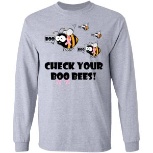 Breast Cancer Awareness Check Your Boo Bees T-Shirts 18