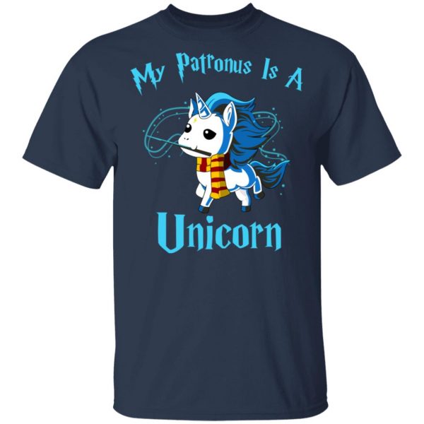 Unicorn Lovers My Patronus Is A Unicorn T-Shirts 3
