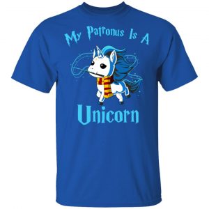 Unicorn Lovers My Patronus Is A Unicorn T-Shirts 16