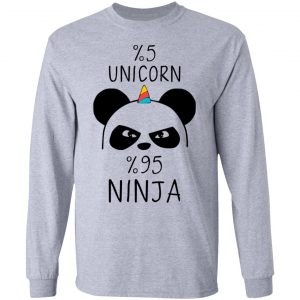 Pandacorn 5% Unicorn 95% Ninja T-Shirts 18