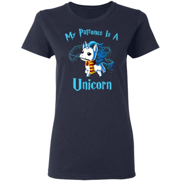 Unicorn Lovers My Patronus Is A Unicorn T-Shirts 7