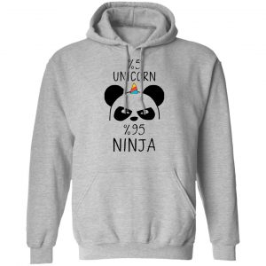 Pandacorn 5% Unicorn 95% Ninja T-Shirts 21