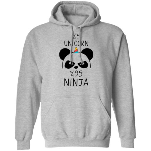 Pandacorn 5% Unicorn 95% Ninja T-Shirts 10