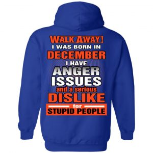 I Was Born In December I Have Anger Issues And A Serious Dislike For Stupid People T-Shirts 25