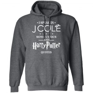 I Speak In J Cole Song Lyrics And Harry Potter Quotes T-Shirts 24