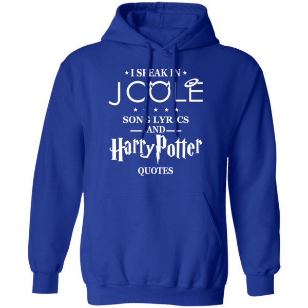 I Speak In J Cole Song Lyrics And Harry Potter Quotes T-Shirts 13