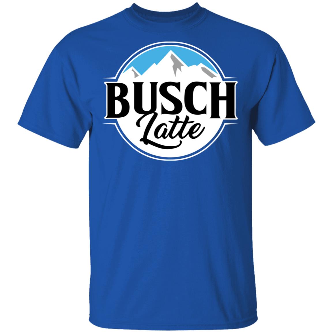 busch latte t shirt