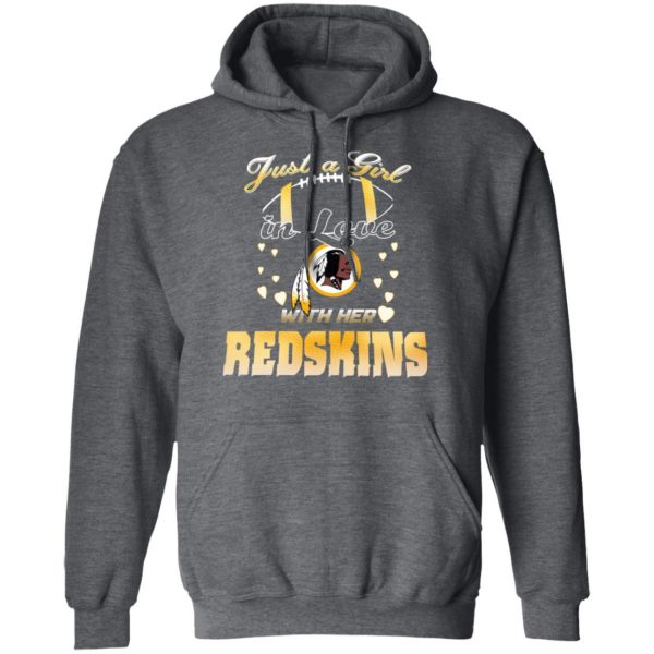 Washington Redskins Just A Girl In Love With Her Redskins T-Shirts 12