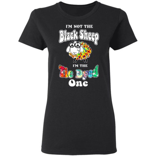 I’m Not The Black Sheep I’m The Tie Dyed One T-Shirts 5