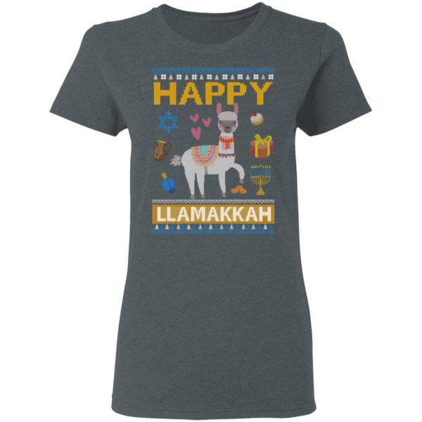 Happy Llama Llamakkah Hanukkah T-Shirts Animals 9