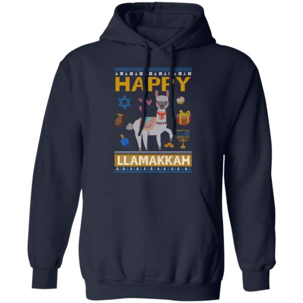 Happy Llama Llamakkah Hanukkah T-Shirts Animals 13