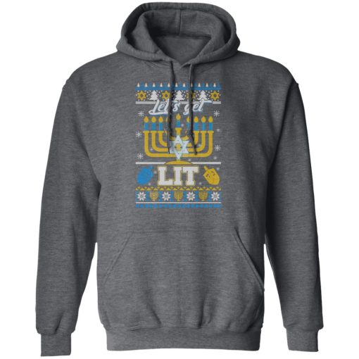 Funny Happy Hanukkah Chanukah Let’s Get Lit T-Shirts 12