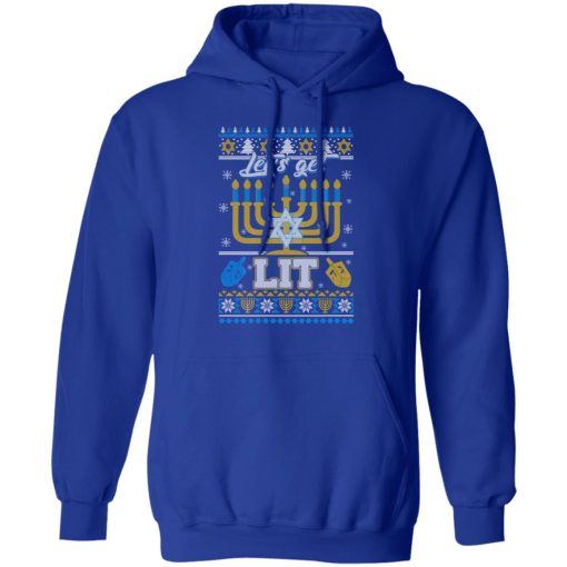 Funny Happy Hanukkah Chanukah Let’s Get Lit T-Shirts 13