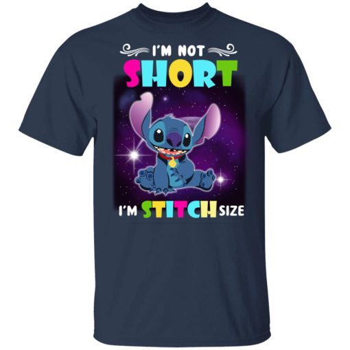 I’m Not Short I’m Stitch Size T-Shirts - Image 3