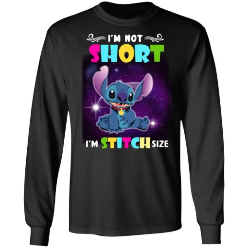 I’m Not Short I’m Stitch Size T-Shirts - Image 9