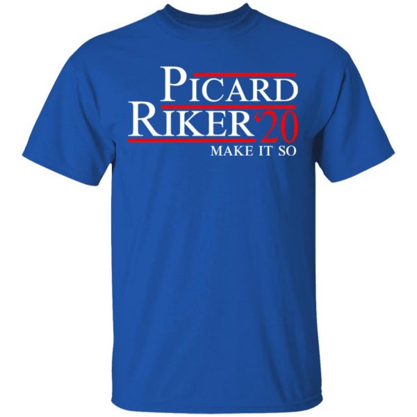 Picard Riker 2020 Make It So T-Shirts 4