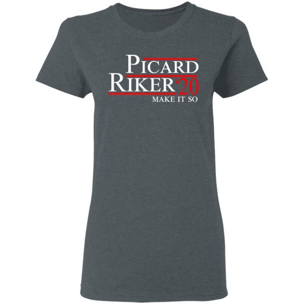 Picard Riker 2020 Make It So T-Shirts 6