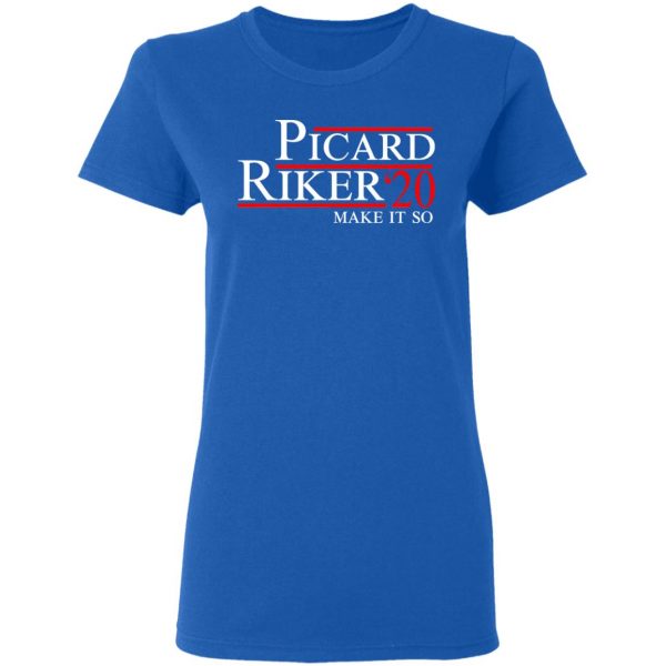 Picard Riker 2020 Make It So T-Shirts 8