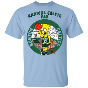 Vintage Bootleg Bart Radical Celtic Fan T-Shirts Sports