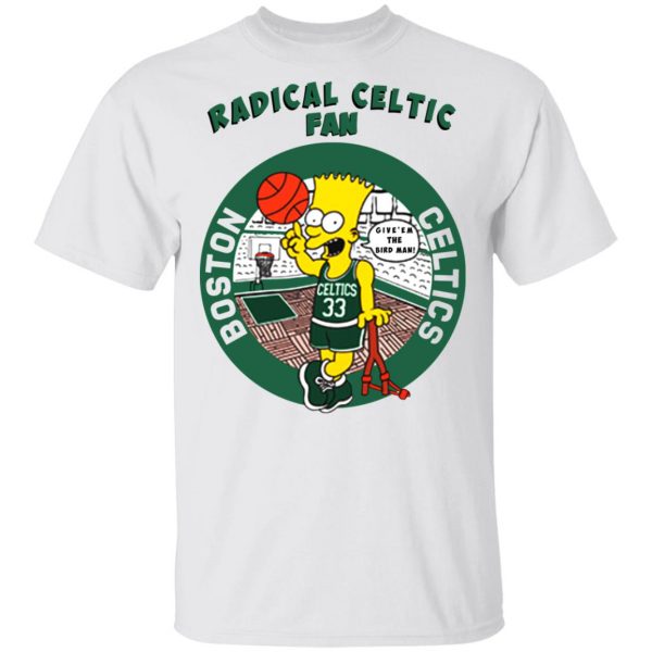 Vintage Bootleg Bart Radical Celtic Fan T-Shirts 2