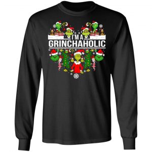 The Grinch I’m A Grinchaholic Christmas T-Shirts 21