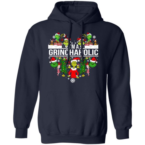 The Grinch I’m A Grinchaholic Christmas T-Shirts 11