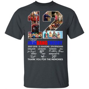 12 Years The Big Bang Theory T-Shirts Movie 2