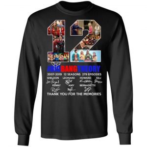 12 Years The Big Bang Theory T-Shirts 6