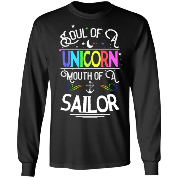 Soul Of A Unicorn Mouth Of A Sailor Unicorn T-Shirts, Hoodies, Sweatshirt 9