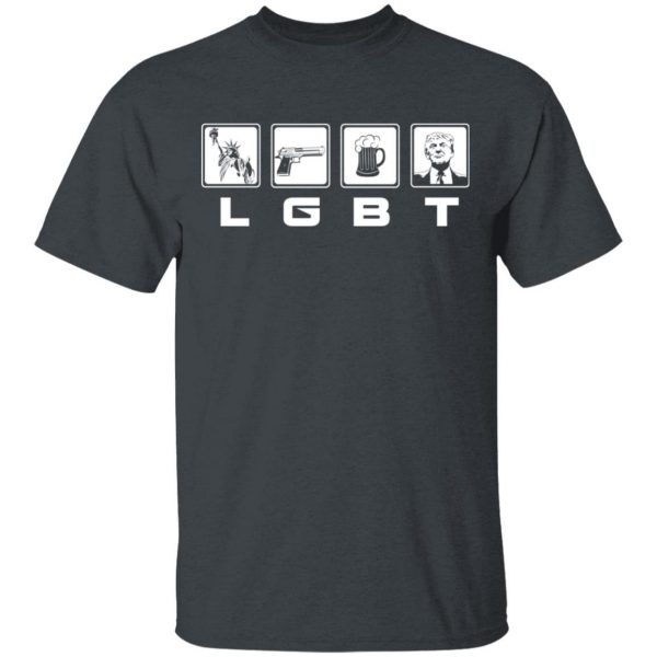 LGBT Gun Beer Donald Trump T-Shirts, Hoodies, Sweatshirt 2