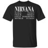 Nirvana 1992 Fudge Packin Crack Smokin Patch Satan Worshippin Motherfucker T-Shirts