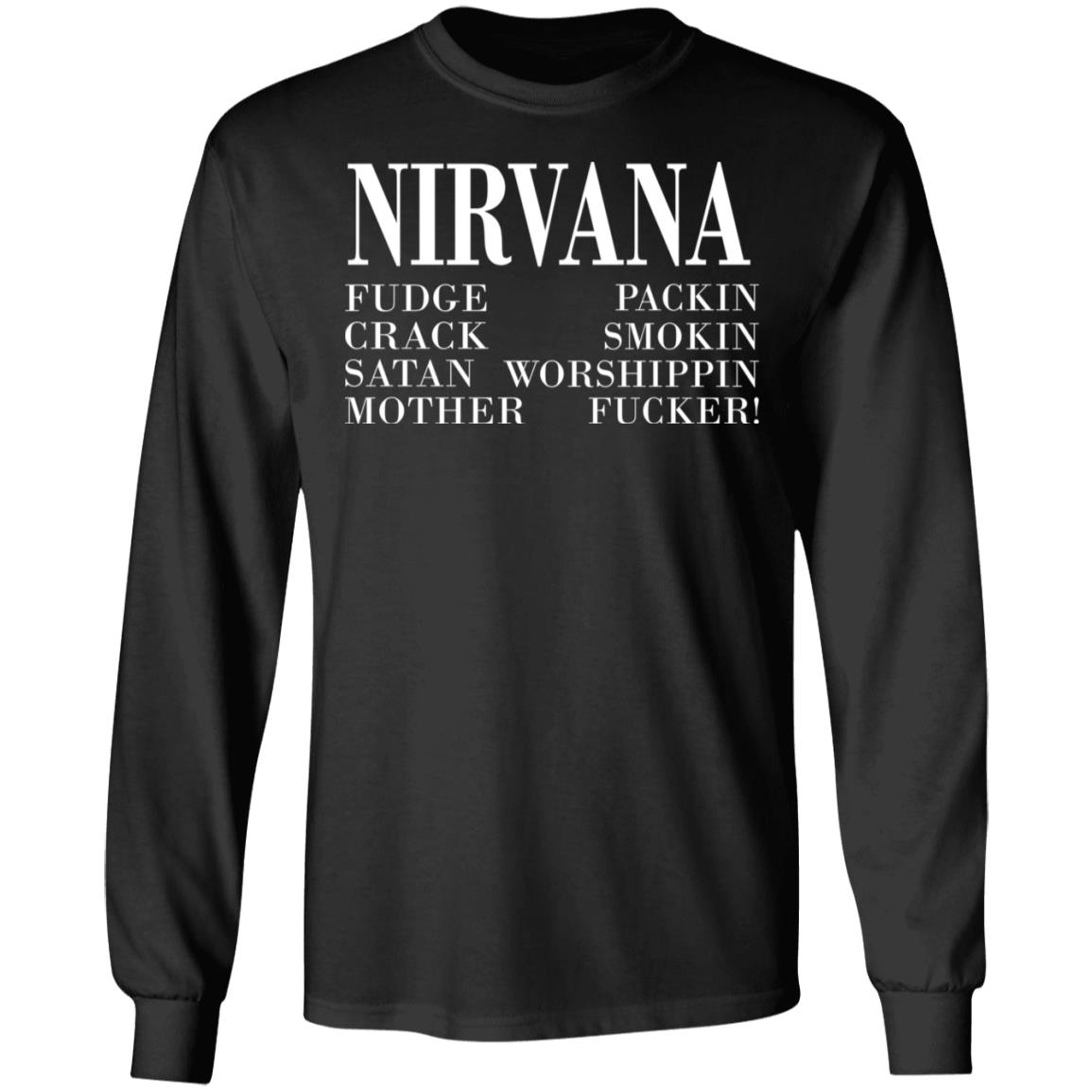 Nirvana 1992 Fudge Packin Crack Smokin Patch Satan Worshippin ...