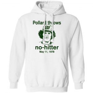 Pollard Throws No-Hitter May 11, 1978 T-Shirts 7