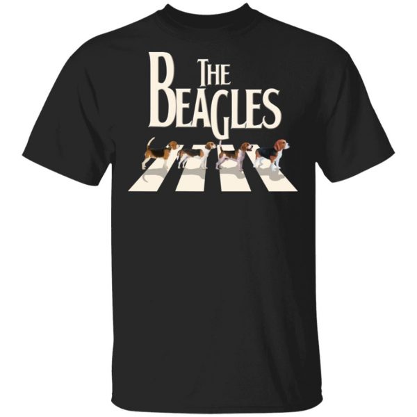 The Beagles Beatles Abbey Road T-Shirts 1