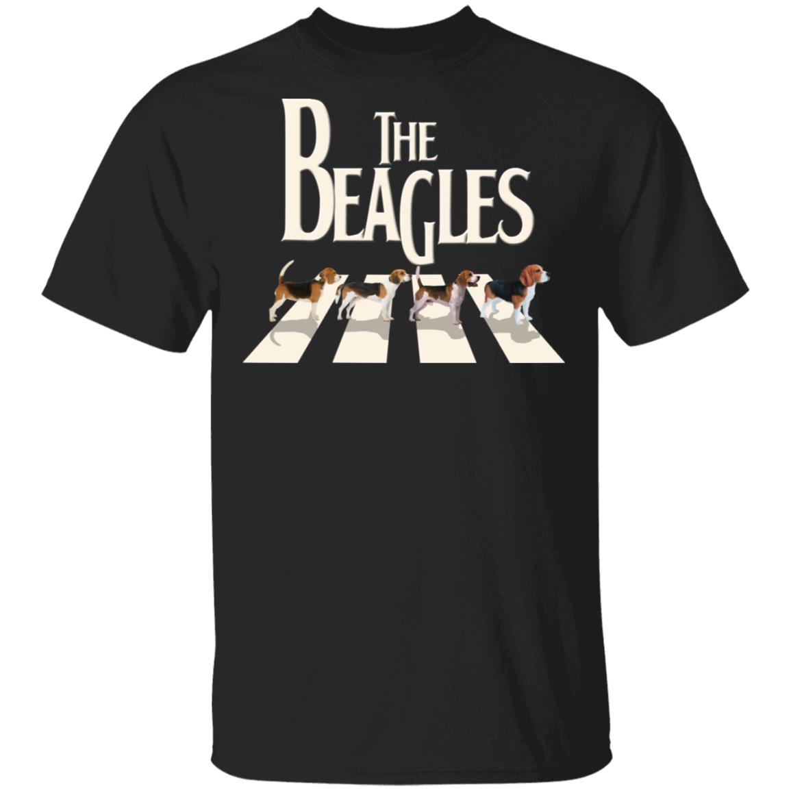 The Beagles Beatles Abbey Road T-Shirts | El Real Tex-Mex