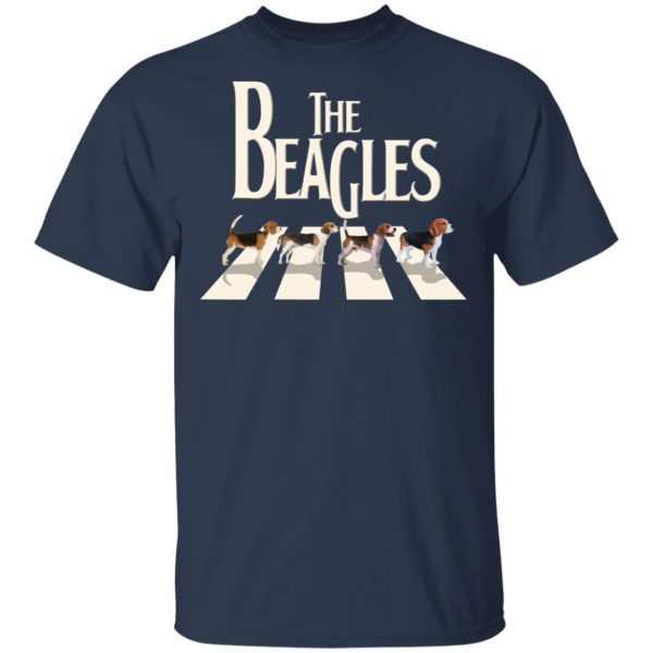 The Beagles Beatles Abbey Road T-Shirts 3