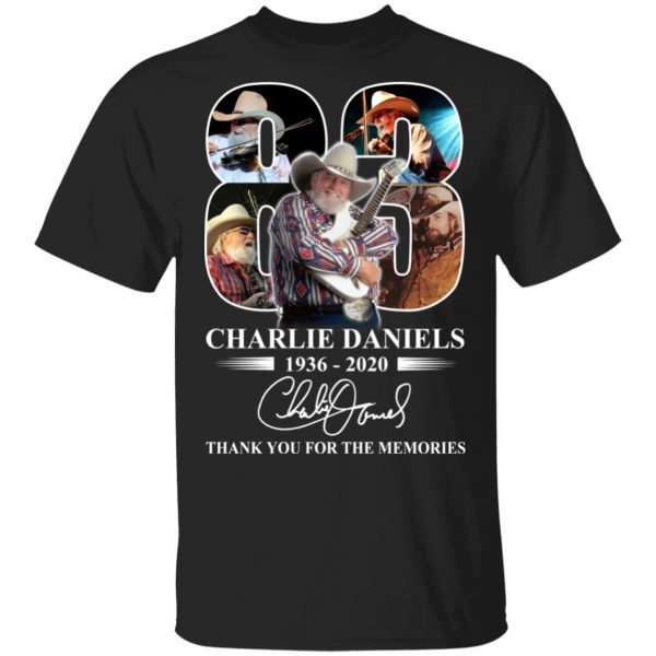 Remembering Charlie Daniels 1936 2020 T-Shirts 1